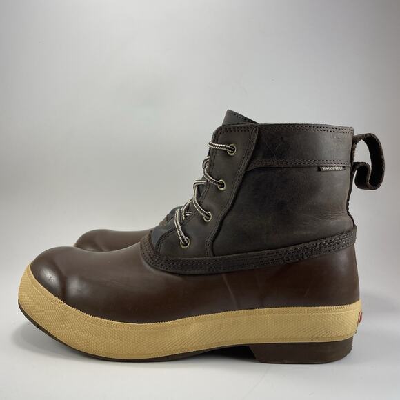 Xtratuf Legacy Lace Boots Mens Size 10 Leather Upper Waterproof Rubber Lower main image 7